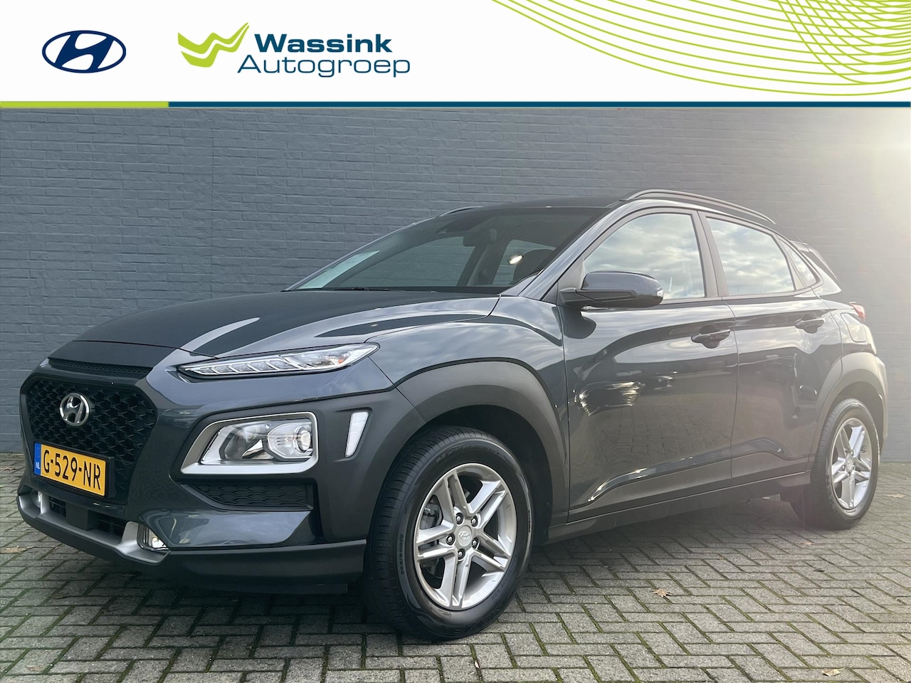 Hyundai Kona - 1.0 T-GDI 120pk 2WD Comfort | 16 inch LMV | Navigatie - AutoWereld.nl