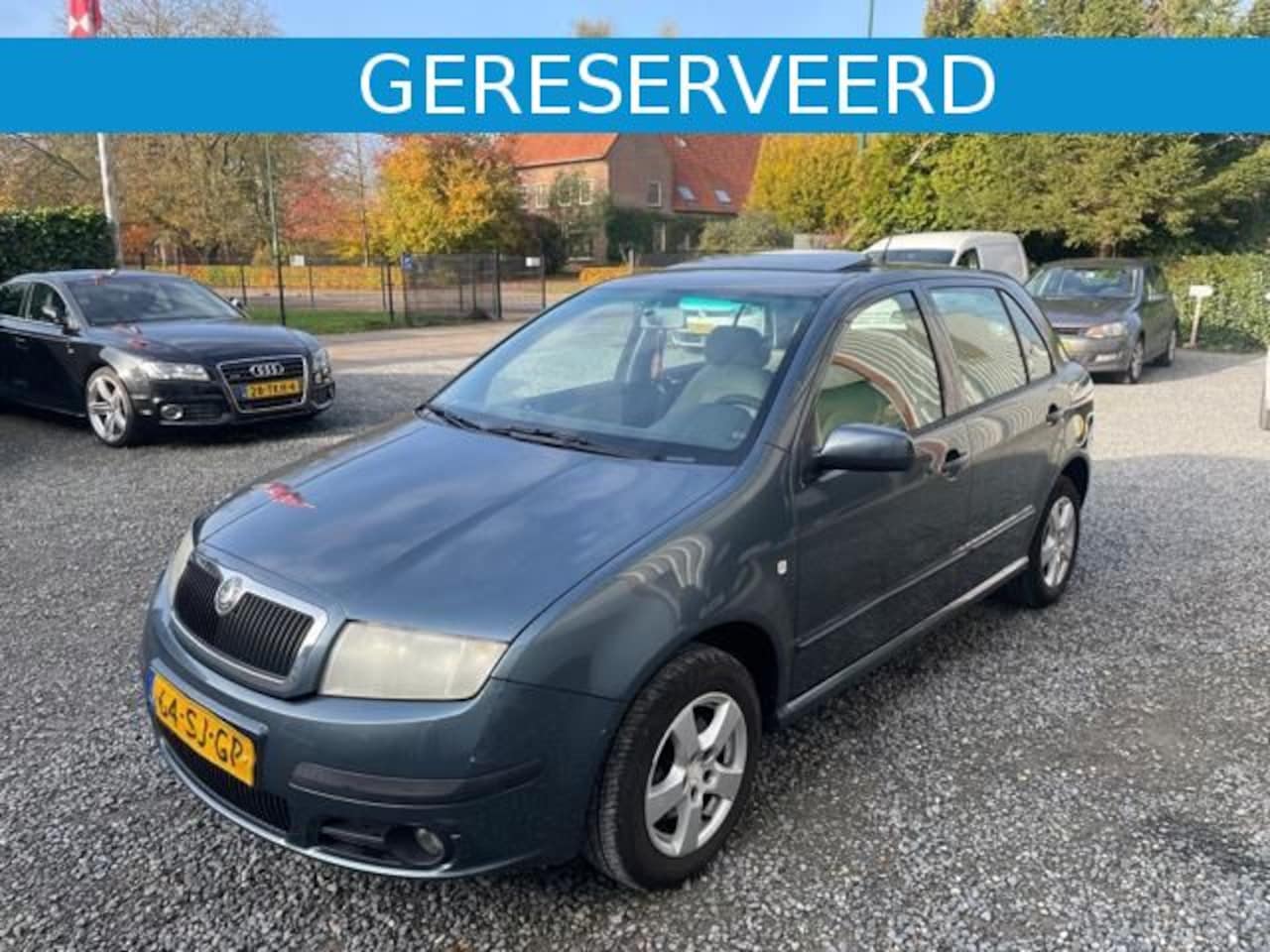 Skoda Fabia - 1.4 16V 75pk Elegance SCHUIFDAK! AIRCO! - AutoWereld.nl