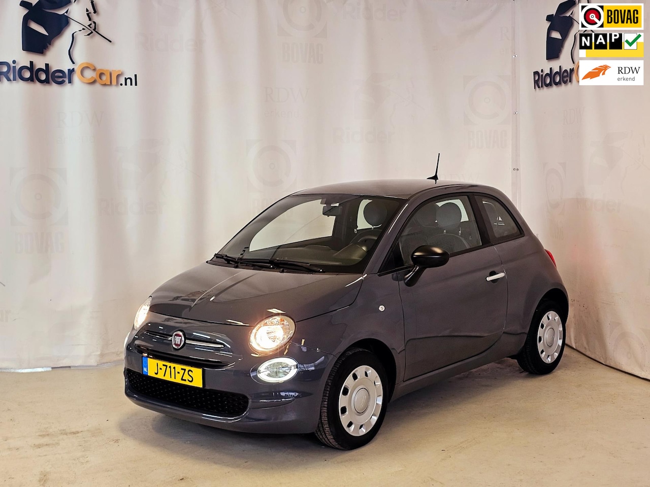 Fiat 500 - 1.0 Hybrid Pop|GARANTIE|NAP|1E EIG|CRUISE|BLUETOOTH|AIRCO|ELEK RAMEN - AutoWereld.nl