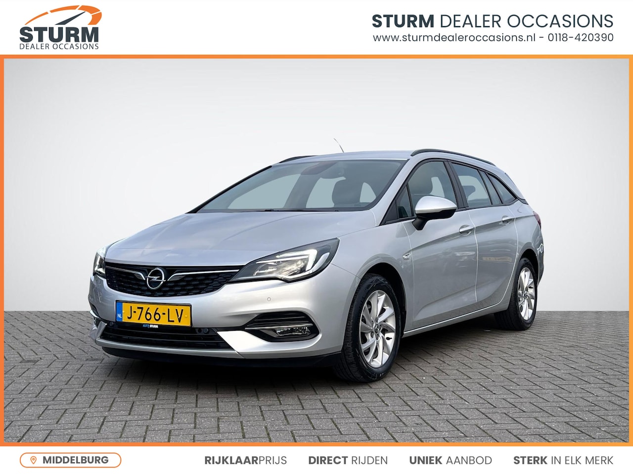 Opel Astra Sports Tourer - 1.2 Edition | Navigatie | Camera | Apple Carplay/Android Auto | LM Velgen | Cruise & Clima - AutoWereld.nl