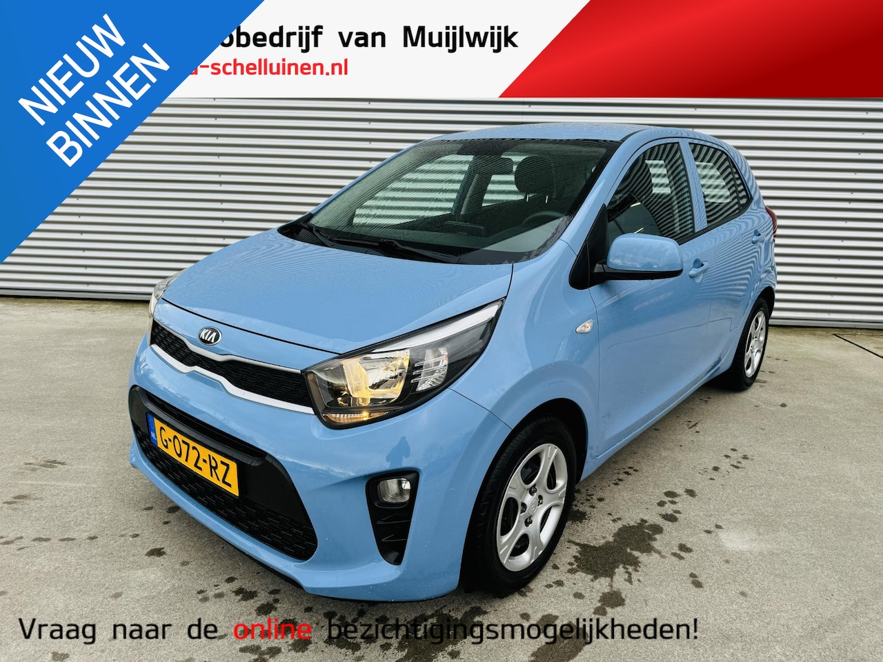 Kia Picanto - 1.0 MPi ComfortPlusLine Camera | Navi via AppleCarplay & AndroidAuto - AutoWereld.nl