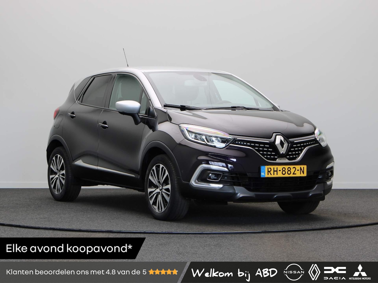 Renault Captur - TCe Initiale Paris | Lederen bekleding | Zeer Luxe! | Uniek! | - AutoWereld.nl