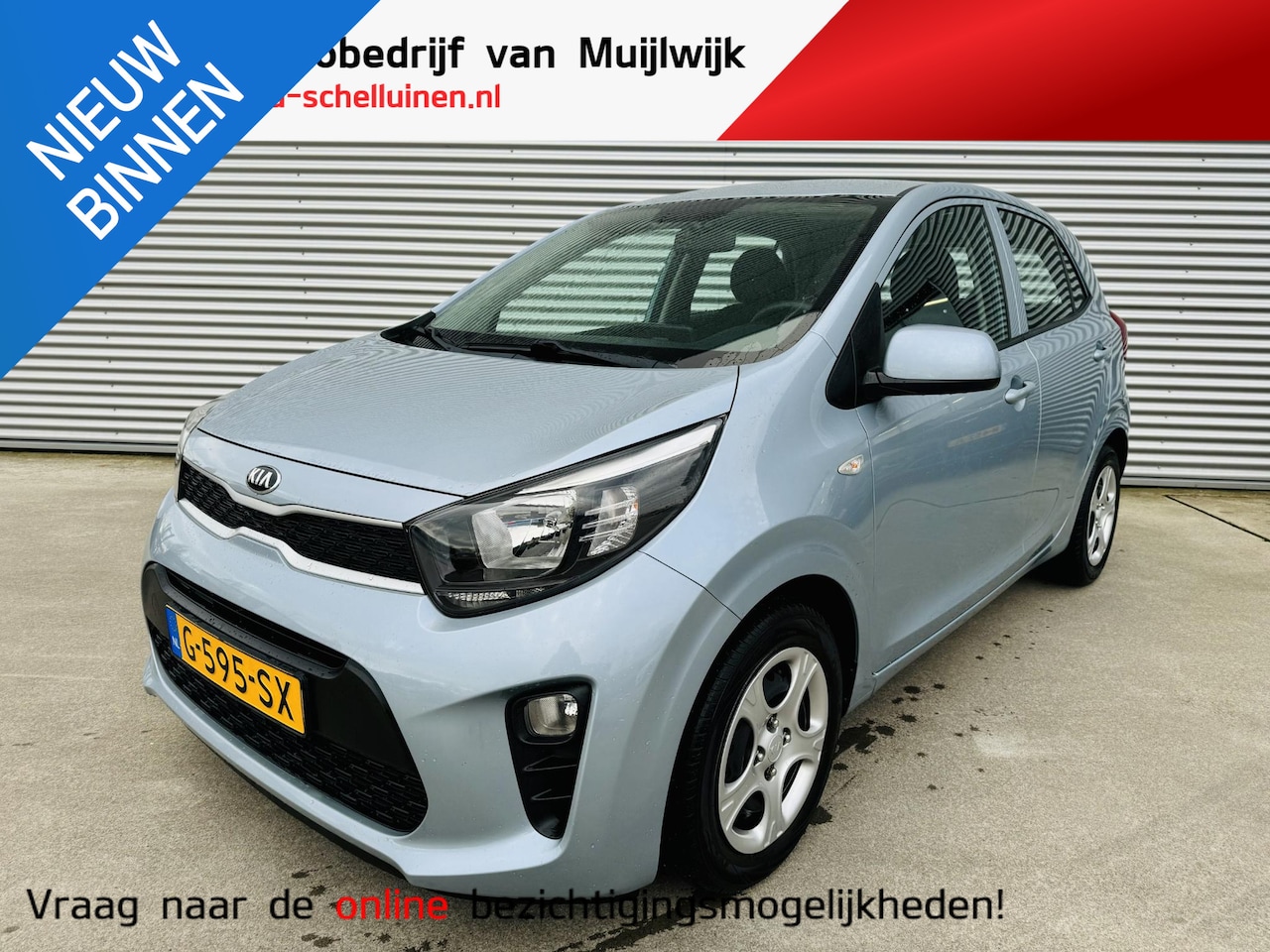 Kia Picanto - 1.0 MPi ComfortPlusLine Camera | Navi via AppleCarplay & AndroidAuto - AutoWereld.nl