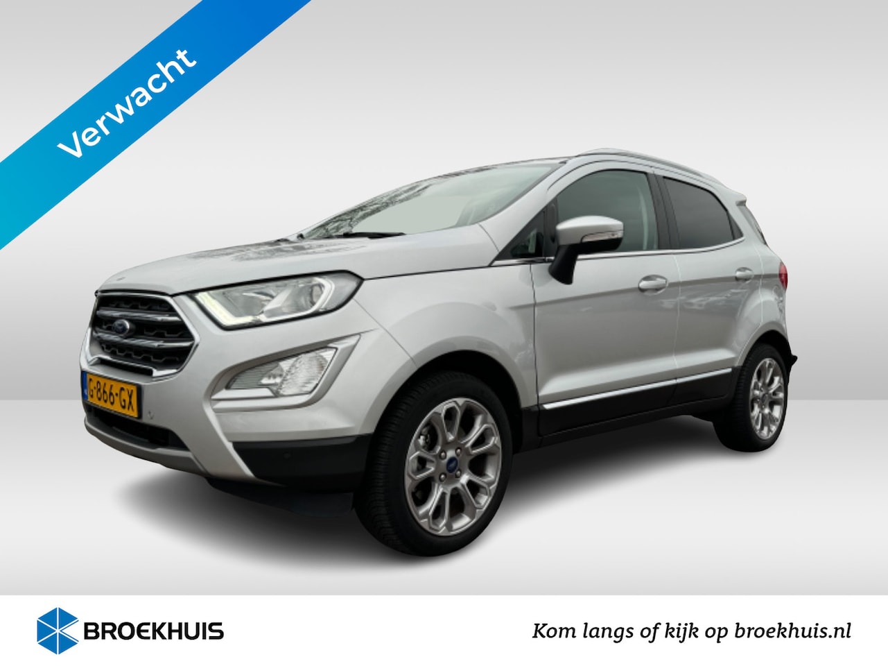 Ford EcoSport - 1.0 EcoBoost Titanium | 1e Eigenaar! | Dealer Onderhouden! | Trekhaak | Winter Pack | Came - AutoWereld.nl