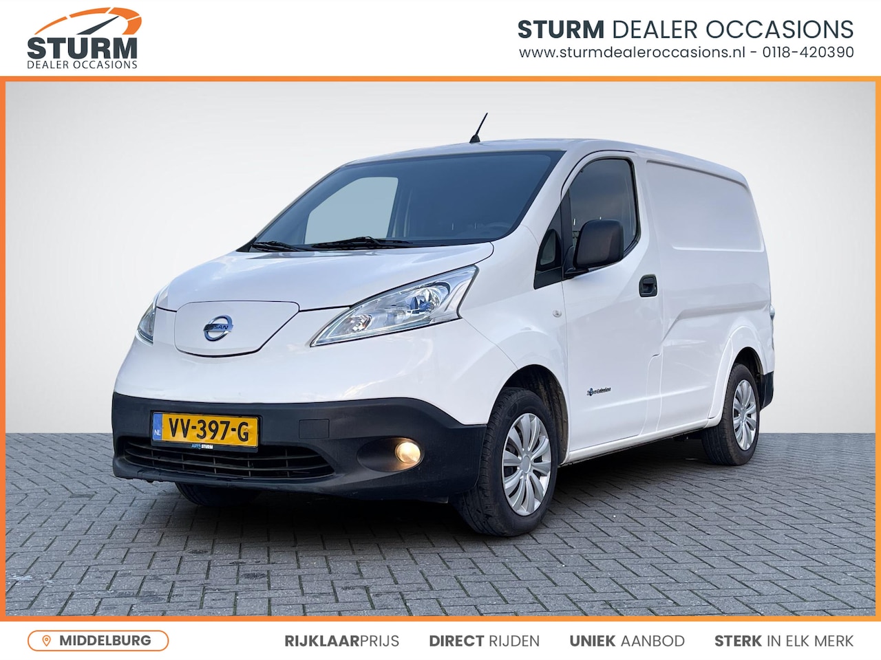 Nissan e-NV200 - Optima | Cruise Control | Bluetooth Tel. | Climate Control | Lat-Om-Lat Betimmering | Elek - AutoWereld.nl