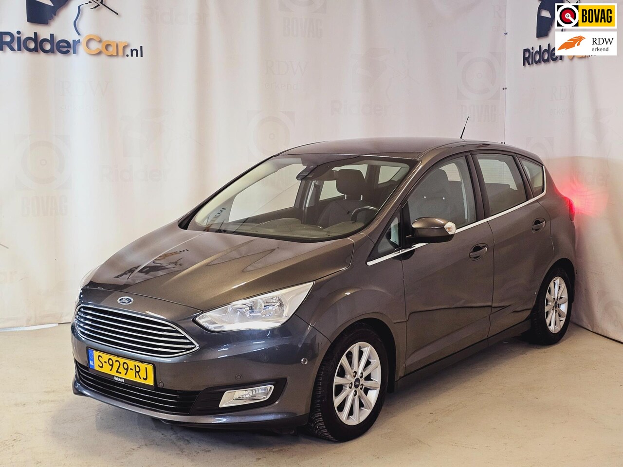 Ford C-Max - 1.0 Titanium|GARANTIE|CRUISE|AIRCO|BLUETOOTH|PARK CAM/SENSOR - AutoWereld.nl