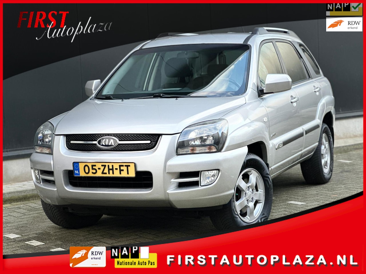 Kia Sportage - 2.7 V6 Adventure 4WD AUTOMAAT CRUISE/AIRCO/TREKHAAK | NETTE AUTO ! - AutoWereld.nl