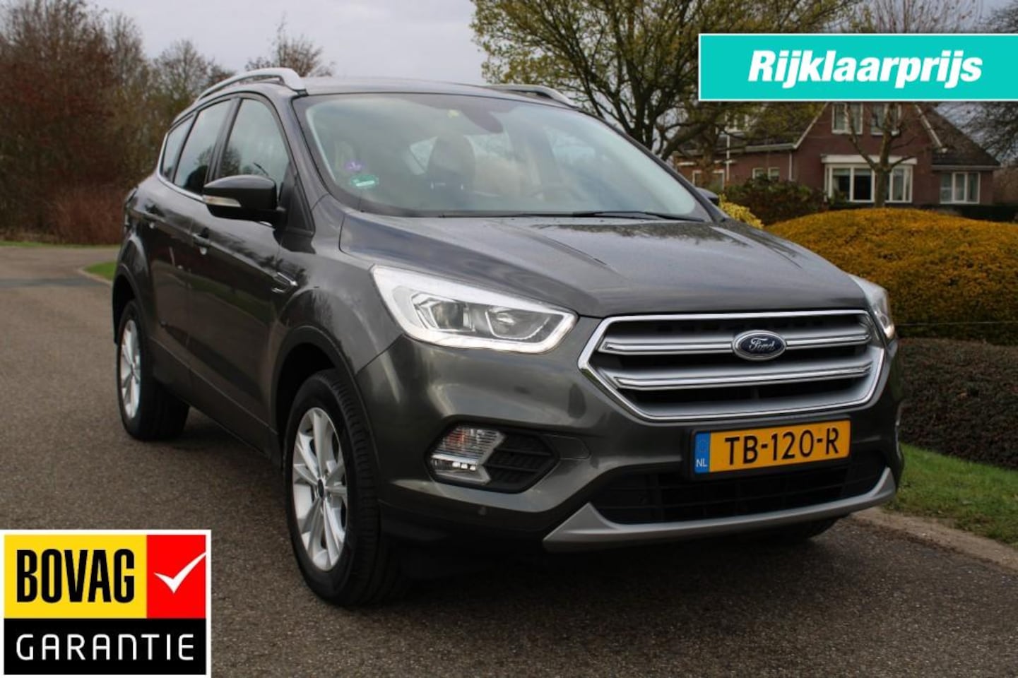 Ford Kuga - 1.5 EB 120pk Titanium ECC/cruise/navi/camera/PDC/trekhaak - AutoWereld.nl