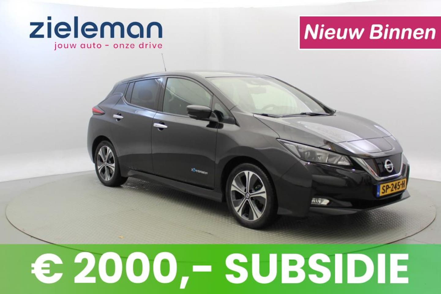 Nissan LEAF - Zero Edition 40 kWh - Camera, Stoel/Stuurverw. 10.345 na SUBSIDI - AutoWereld.nl