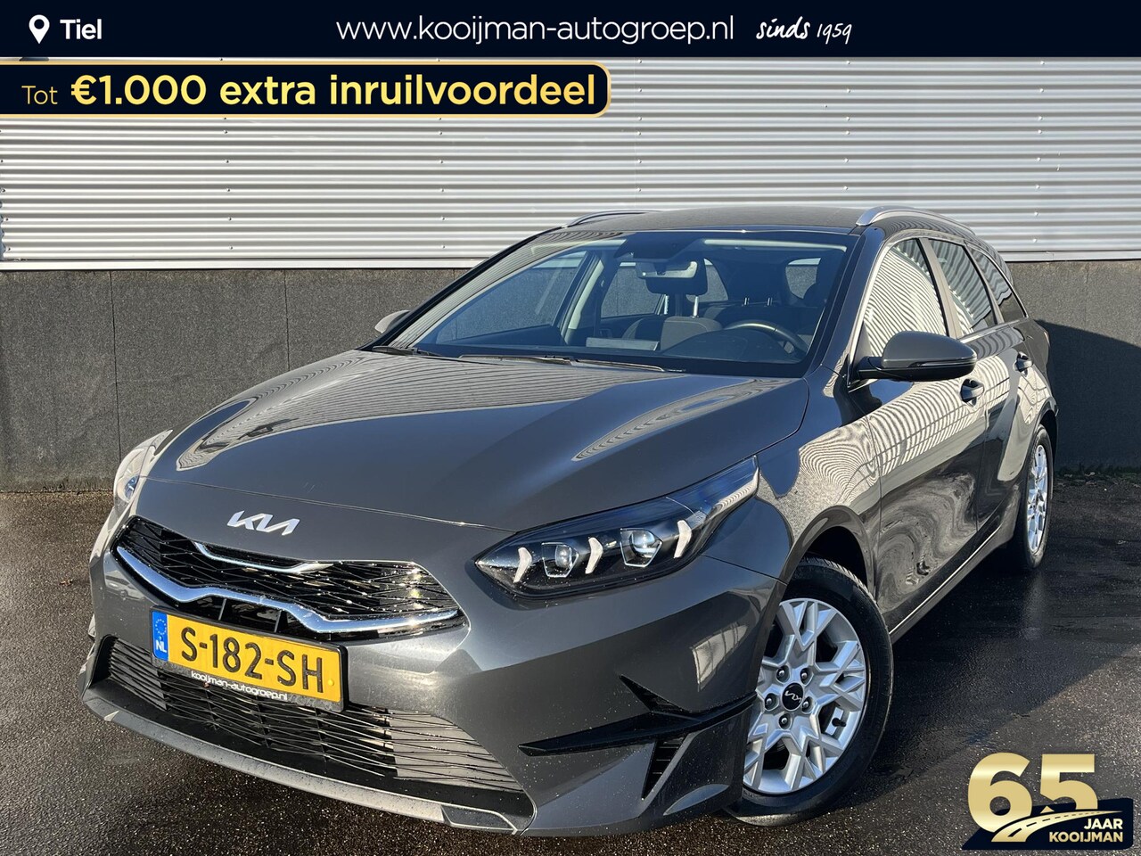 Kia Cee'd Sportswagon - Ceed 1.5 T-GDi DynamicLine Navigatie, Afneembare trekhaak, 1410KG Trekgewicht, Climate con - AutoWereld.nl