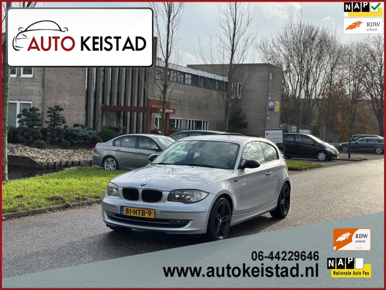 BMW 1-serie - 116i BUSINESS CLIMA/ELEKTR. RAMEN! VELE OPTIES! - AutoWereld.nl