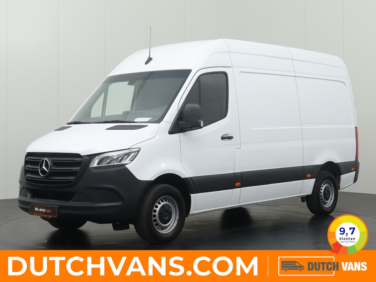 Mercedes-Benz Sprinter - 314CDI L2H2 Led | Mbux Touchscreen | Betimmering | 3-Persoons | Airco | Cruise - AutoWereld.nl