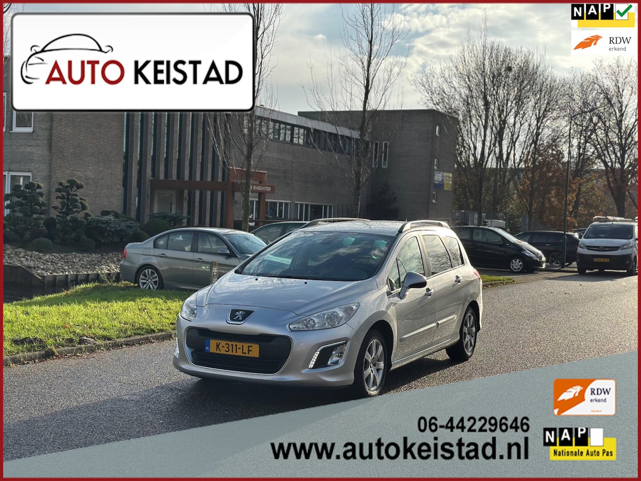 Peugeot 308 SW - 1.6 THP 156PK FACELIFT CLIMA/CRUISE/LED! SUPER STAAT! - AutoWereld.nl