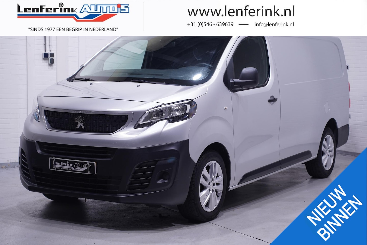 Peugeot Expert - 2.0 HDI 122 pk L3 Navi, Trekhaak, 17" LMV Airco, PDC achter, Multistuur, 3-Zits - AutoWereld.nl