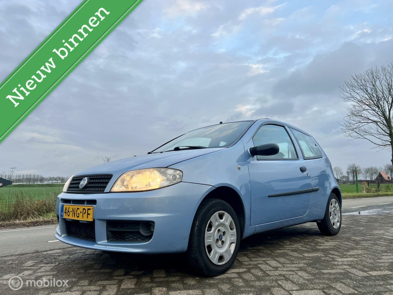 Fiat Punto - 1.2 Active 1.2 Active, BJ 2003, Airco, APK Dec 2025, Lage km - AutoWereld.nl