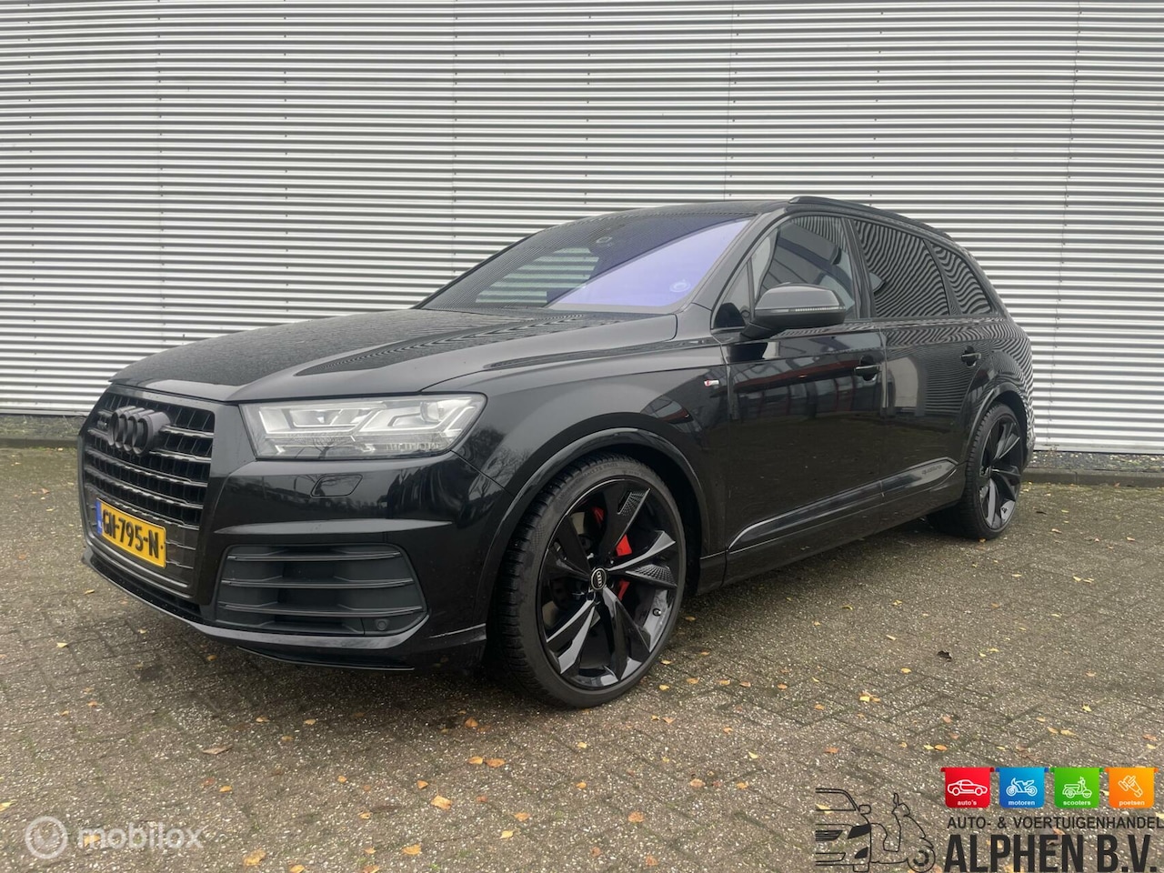 Audi Q7 - 3.0 TDI Quattro - 3x S-Line - NAP - ALL BLACK - - AutoWereld.nl