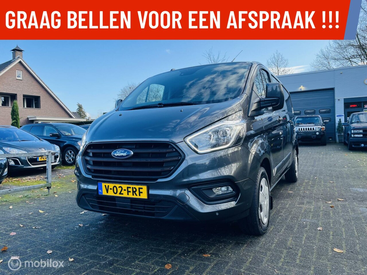 Ford Transit Custom - 320 2.0 TDCI L2H1 Limited Navi / Led / 7600 KM - AutoWereld.nl