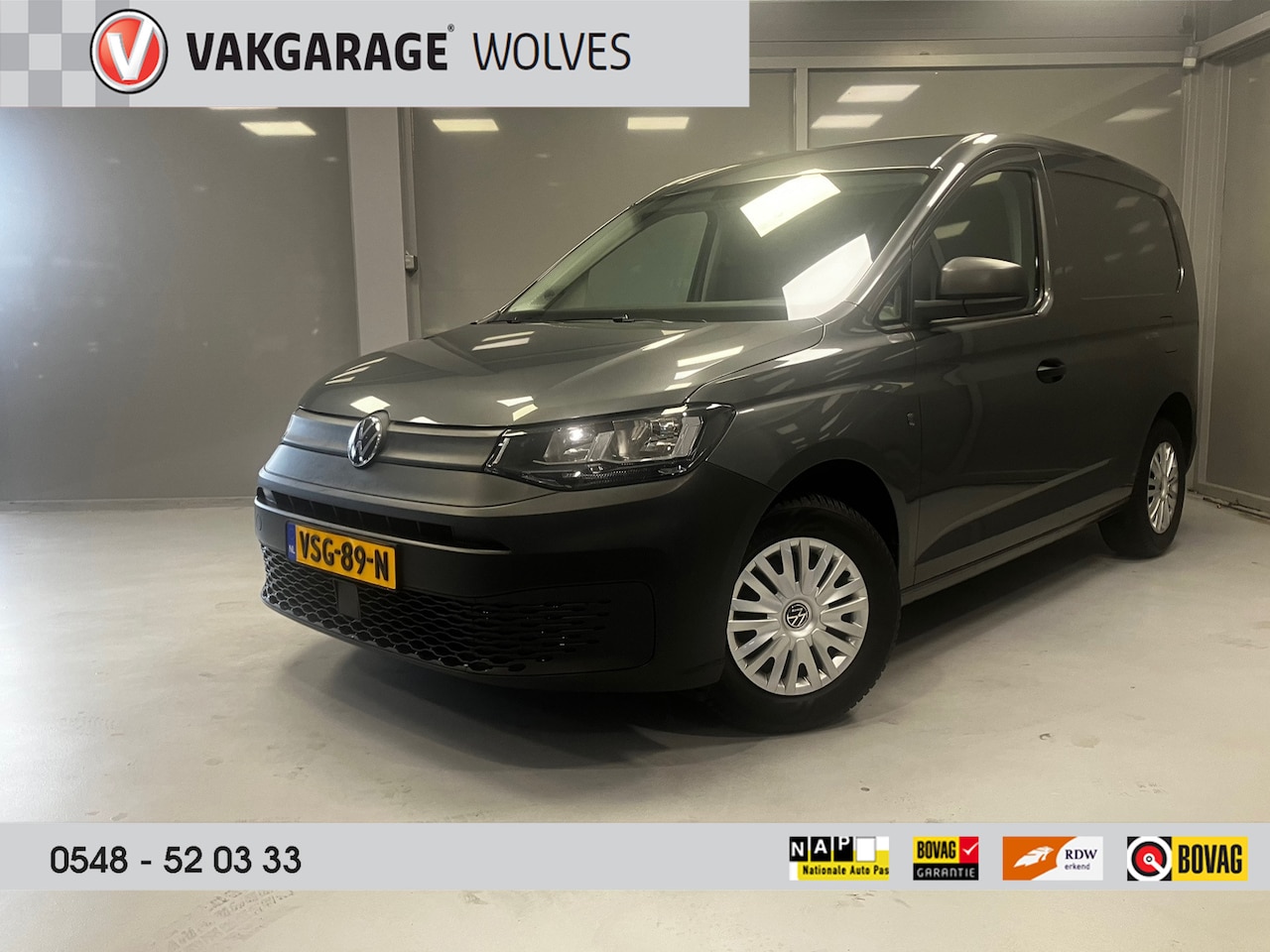 Volkswagen Caddy Cargo - 2.0TDi Economy Business | CLIMA | CAR PLAY | PARKPILOT | - AutoWereld.nl