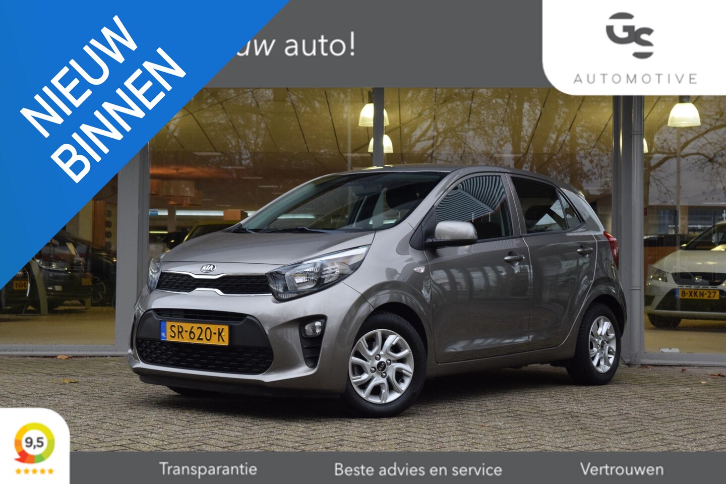 Kia Picanto - 1.0 CVVT ComfortPlusLine Navigator 1.0 CVVT ComfortPlusLine Navigator - AutoWereld.nl