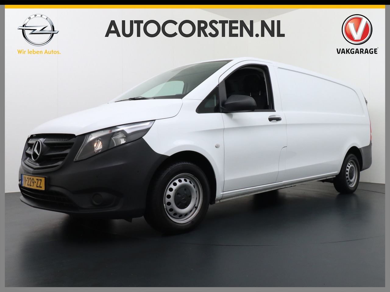 Mercedes-Benz Vito - 114CDI Automaat Extra Lang Navi Camera Thermatic Airco Pdc Bluetooth Licht-Regensensor Cru - AutoWereld.nl