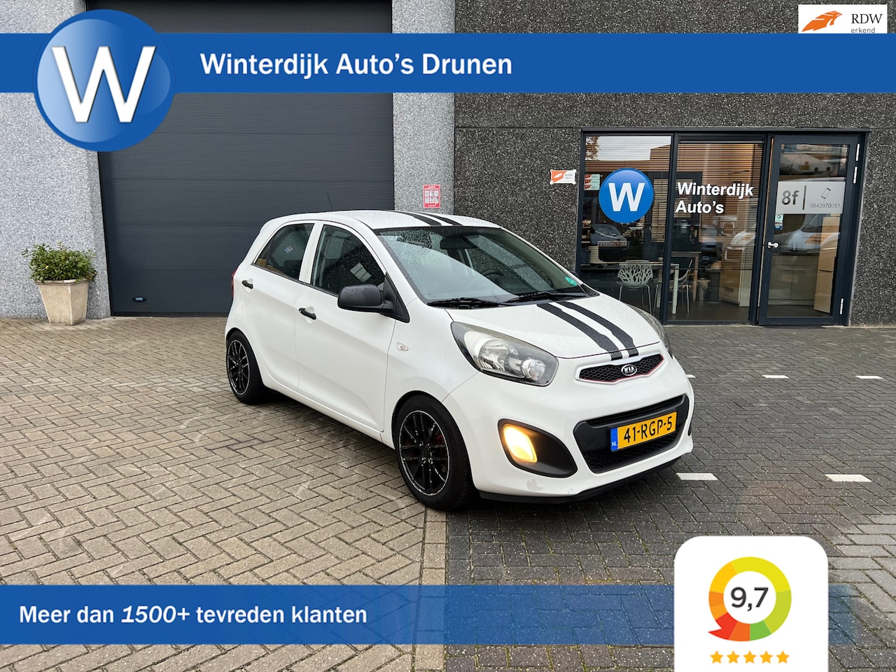 Kia Picanto - 1.0 CVVT Airco l 5Drs l Org NL Auto l Nap - AutoWereld.nl