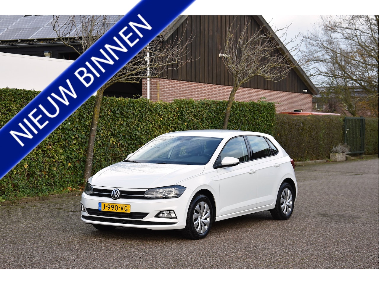 Volkswagen Polo - 1.0 Niewstaat! Navi Carplay Mf.stuur NAP 1e eigenaar Comfortline - AutoWereld.nl