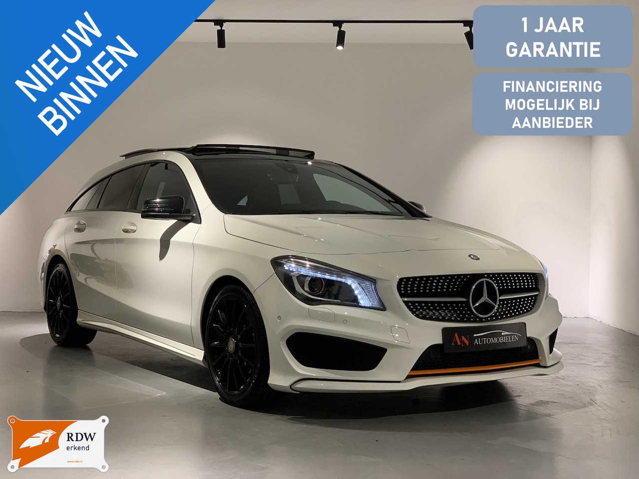 Mercedes-Benz CLA-Klasse - 180 OrangeArt Edition Full option 1 Jaar garantie - AutoWereld.nl