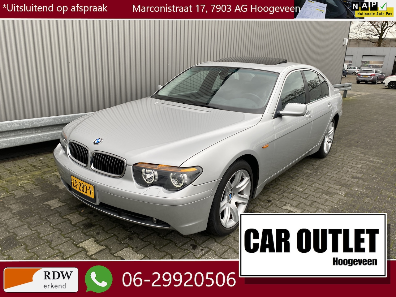 BMW 7-serie - 735i Executive 95Dkm! Clima, Navi, CC, PDC, Schuif/Kantel, LM, nw. APK – Inruil Mogelijk – - AutoWereld.nl