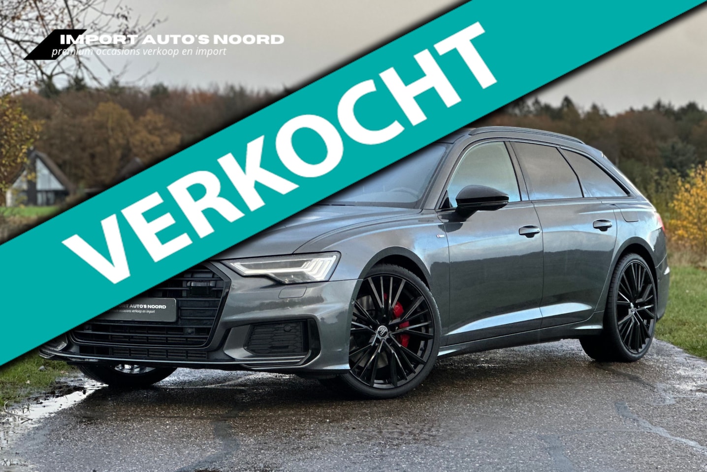 Audi A6 Avant - 55 TFSI e quattro Competition Pano 360 camera Trekhaak 21 inch - AutoWereld.nl