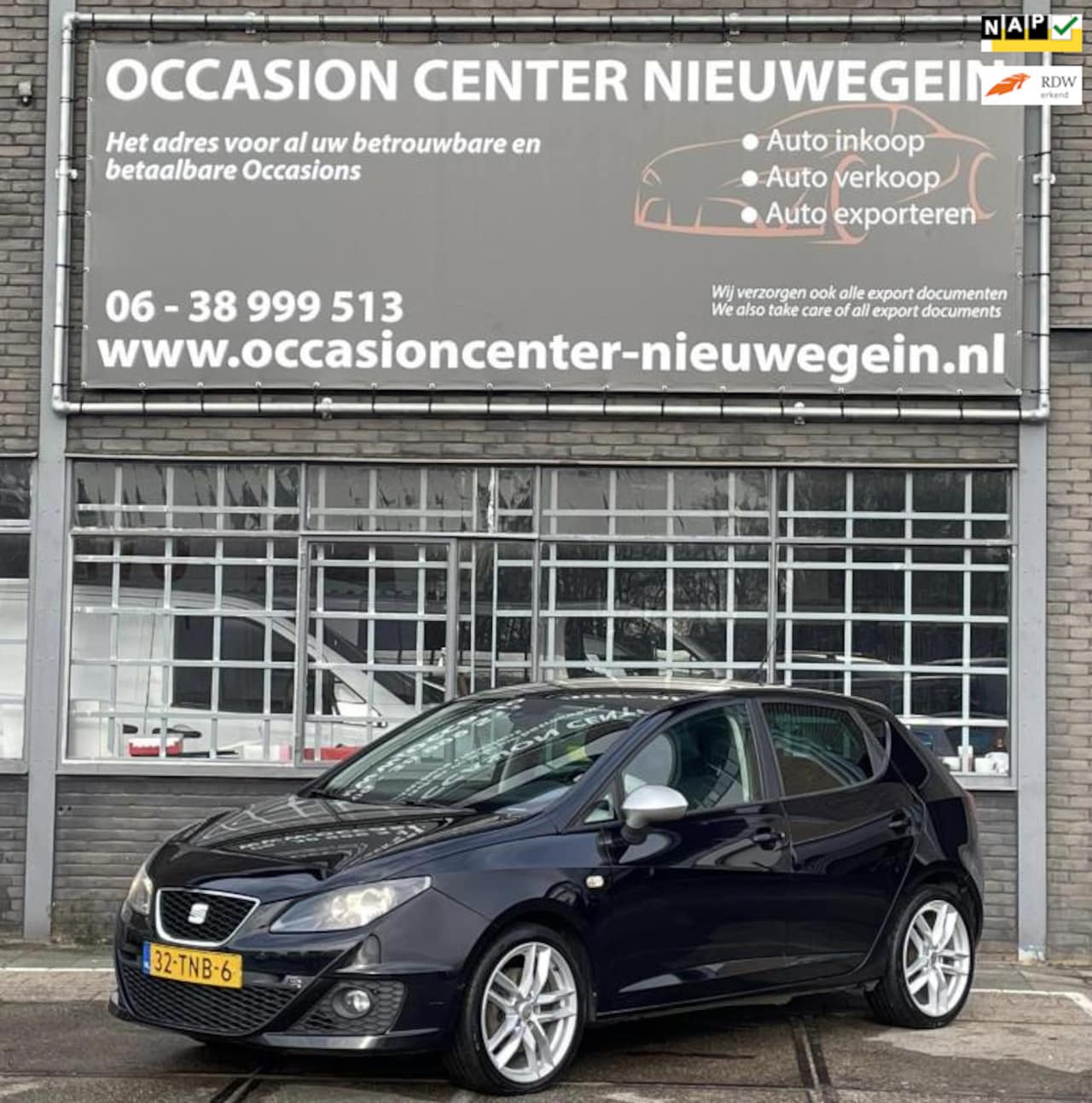 Seat Ibiza - 2.0 TDI FR 105KW 5DR 2012 ECC/LMV/PDC/NL AUTO! - AutoWereld.nl