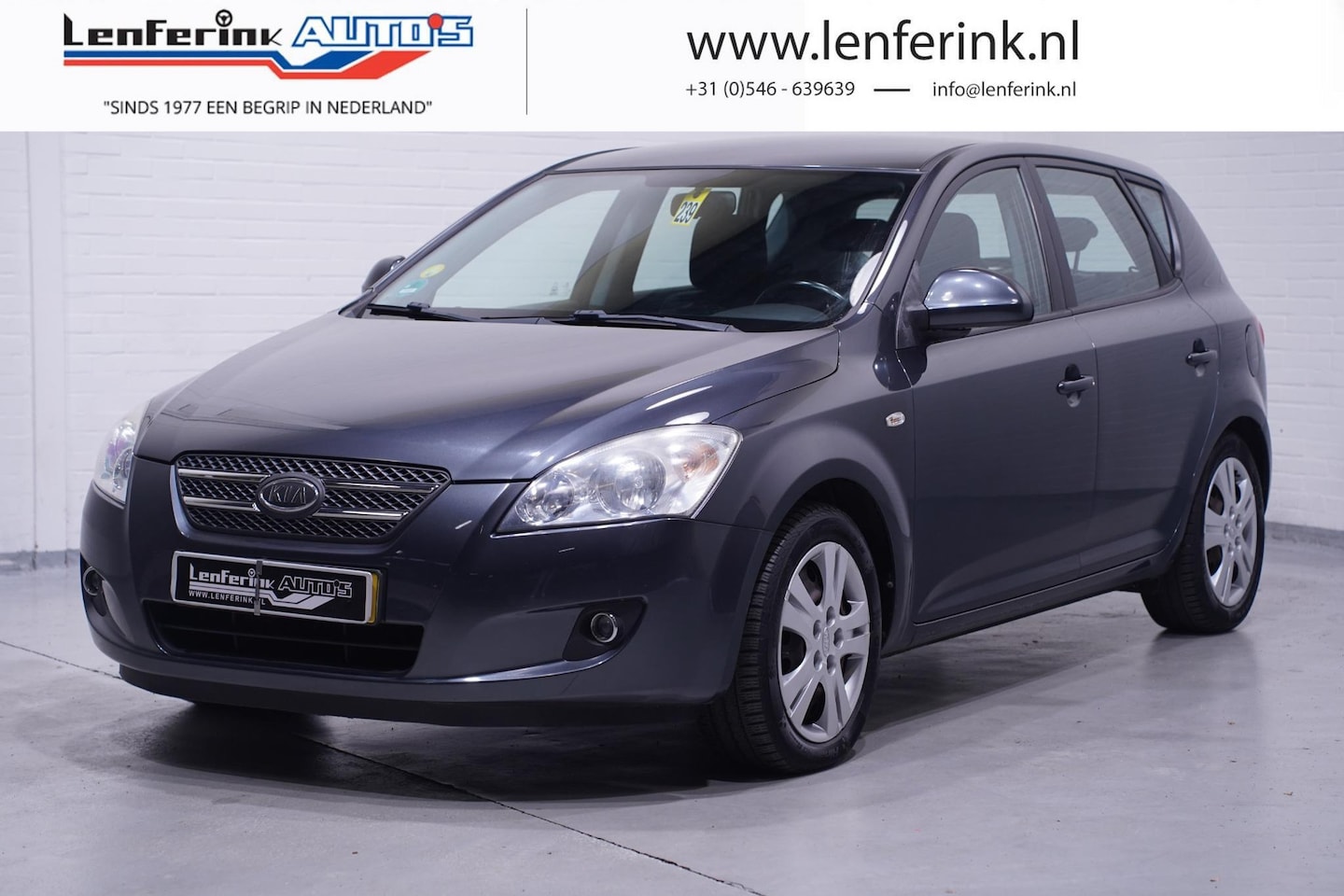 Kia Cee'd - 1.4 X-ecutive Clima Leder/stof - AutoWereld.nl