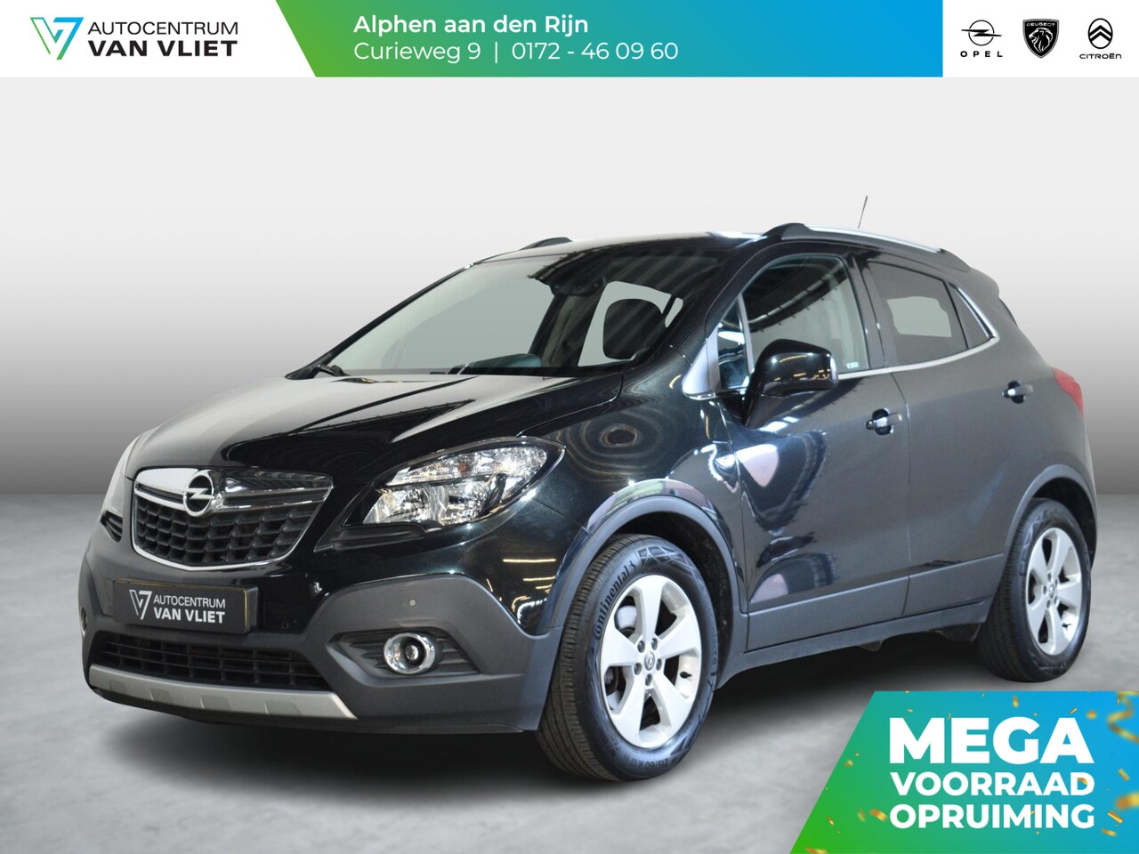 Opel Mokka - 1.4 T Cosmo ACHTERUITRIJCAMERA MET SENSOREN | E.C.C. | NAVIGATIE | 89.356km - AutoWereld.nl