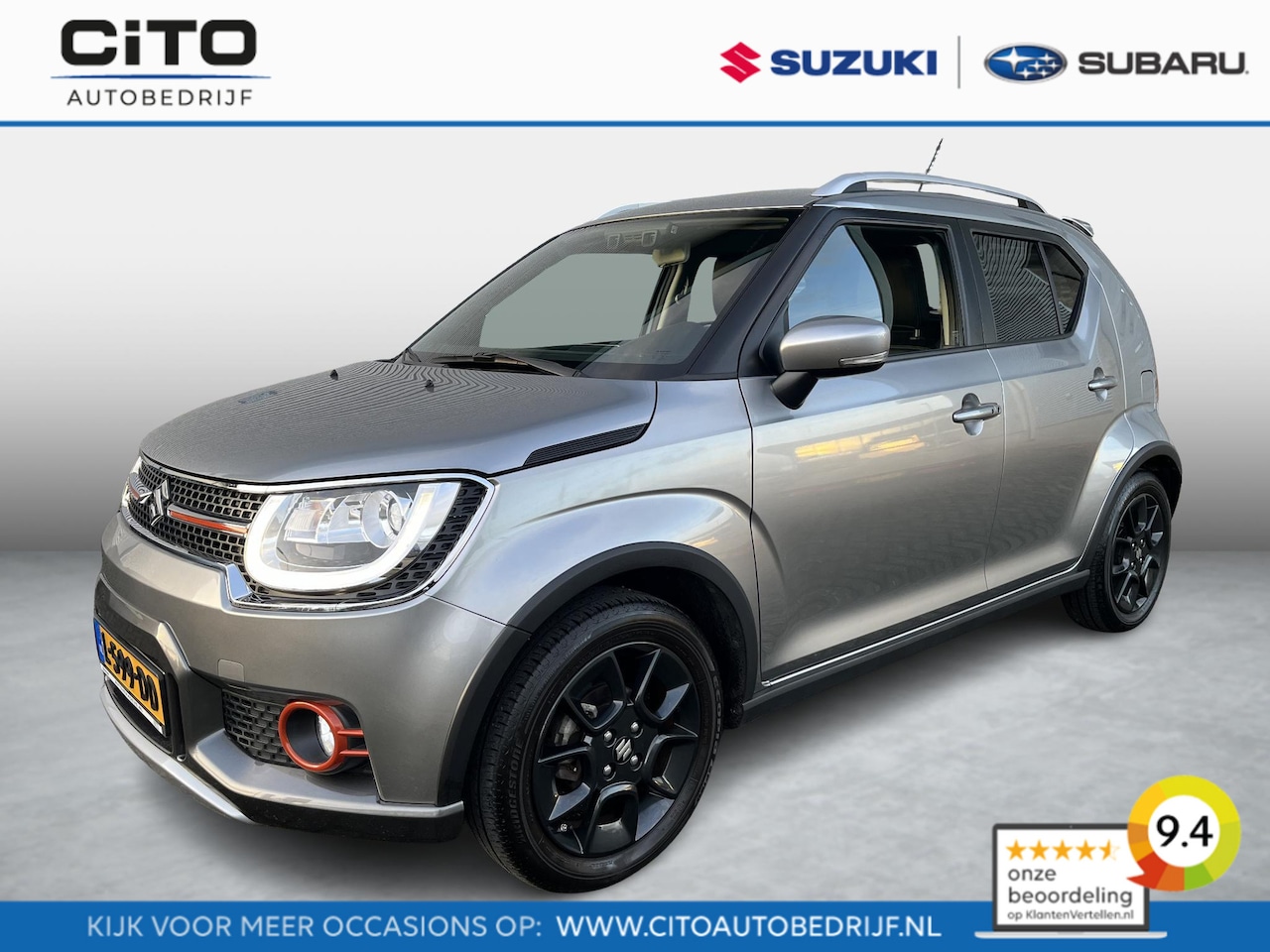 Suzuki Ignis - 1.2 Smart Hybrid Stijl | Leder interieur | Cruise control | Keyless entry | Meest luxe uit - AutoWereld.nl