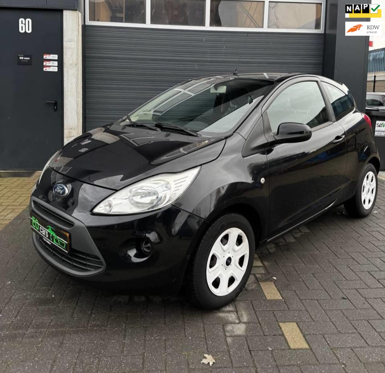 Ford Ka - 1.2 Cool&Sound airco zwart apk - AutoWereld.nl