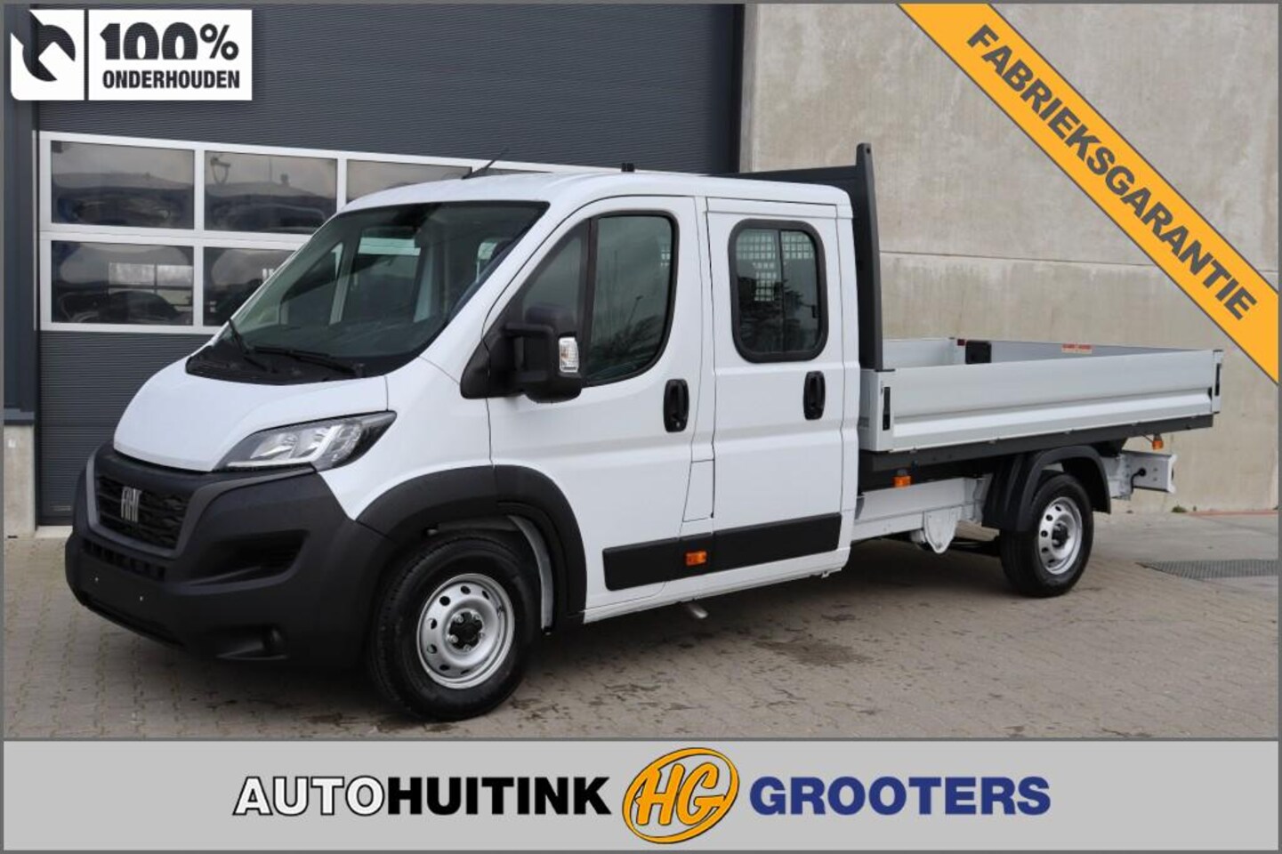 Fiat Ducato - 2.2D 140 pk Dub Cab L4 - Nieuw! - AutoWereld.nl