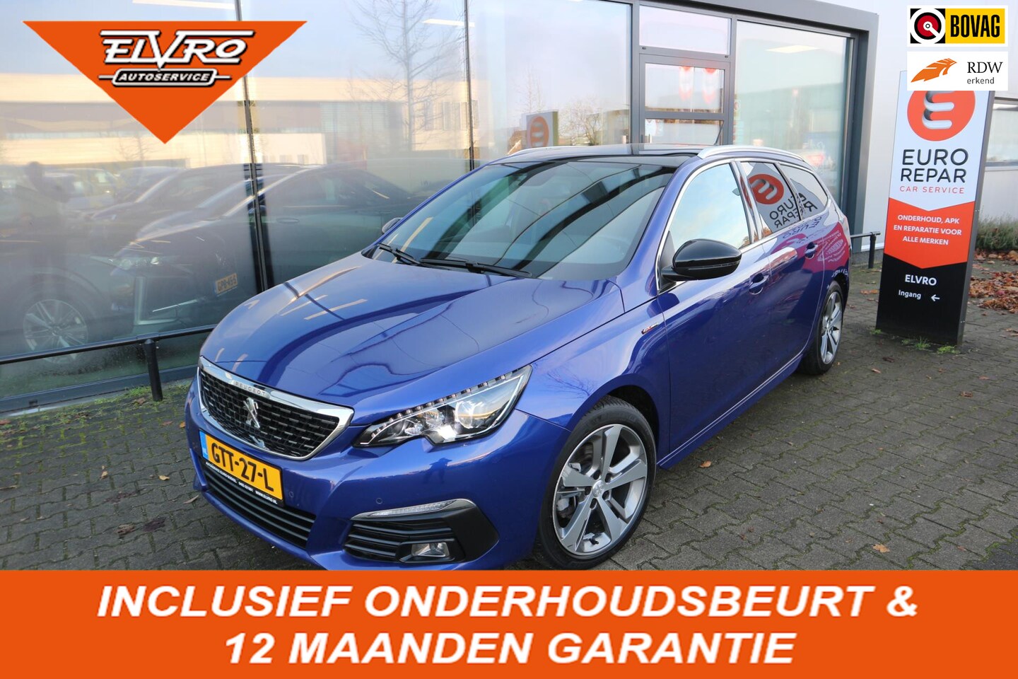 Peugeot 308 SW - 1.2 PureTech GT-line AUTOMAAT NAVI DENON ALCANTARA PANORAMA KEYLESS PDC V+A RIJKLAARPRIJS! - AutoWereld.nl