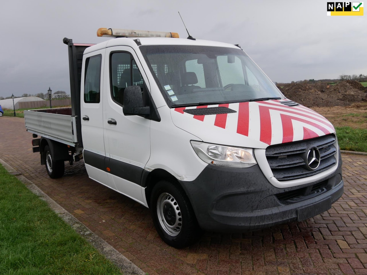 Mercedes-Benz Sprinter - 316 2.2 CDI DUBB CAB PICK UP AUT NAV AC - AutoWereld.nl