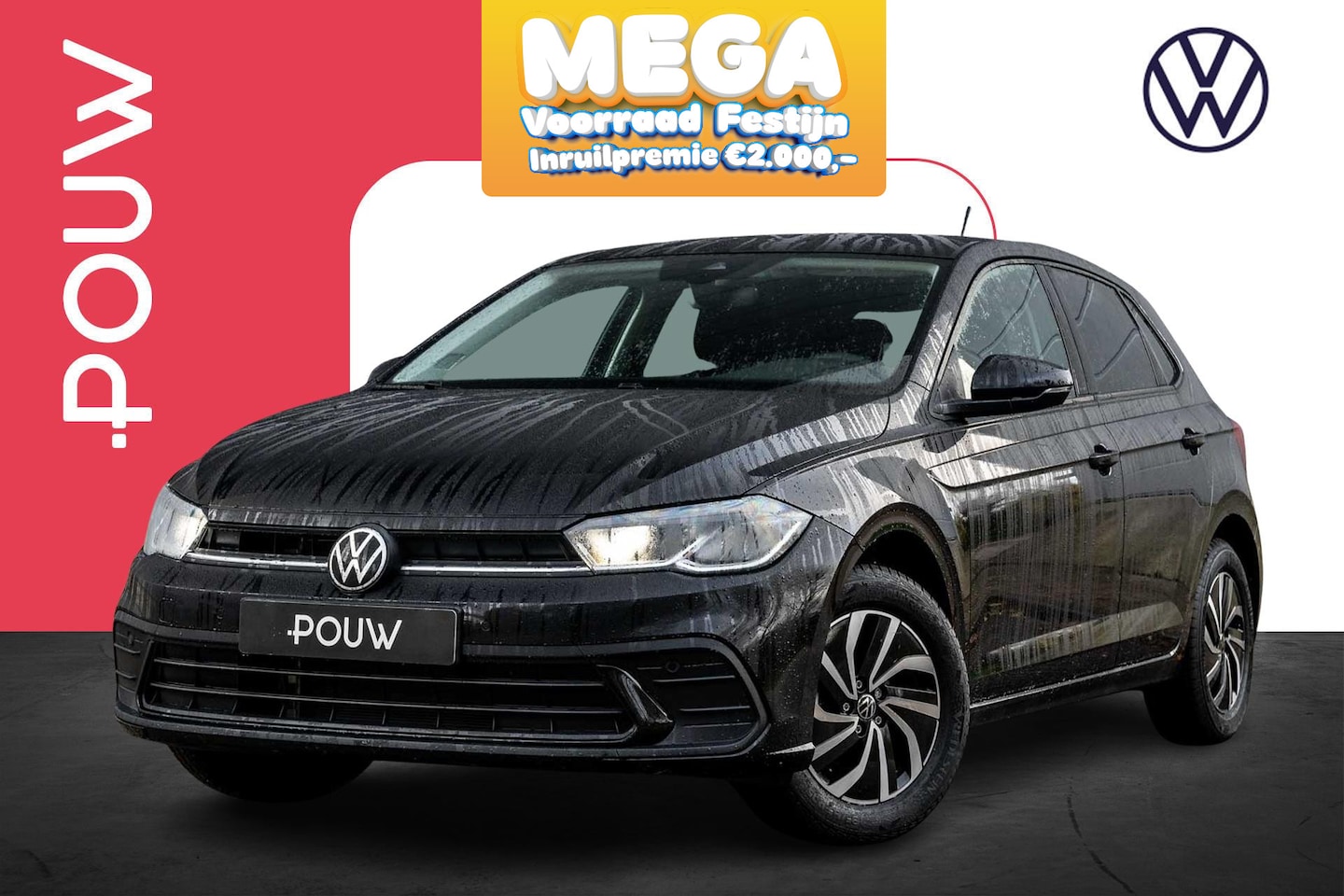 Volkswagen Polo - 1.0 TSI 95pk Life Edition | Extra Getint Glas | Achteruitrijcamera - AutoWereld.nl