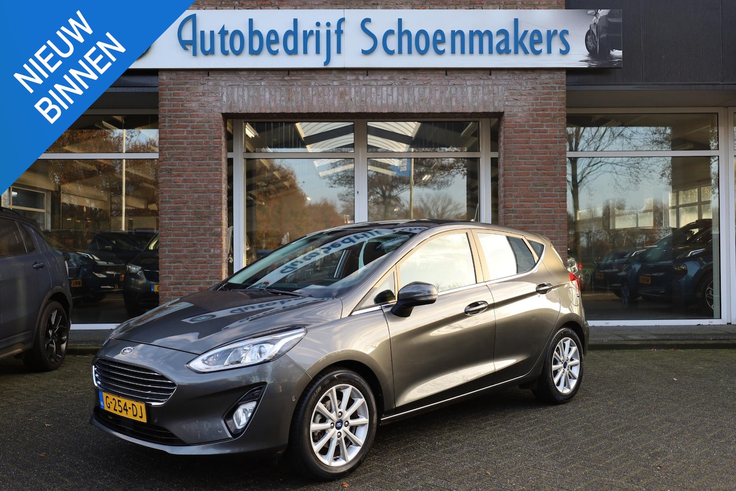 Ford Fiesta - 1.0 EcoBoost Titanium CAMERA DAB TREKHAAK 1e-EIGENAAR CARPLAY RUITVERWARMING 2xPDC NAVI AC - AutoWereld.nl