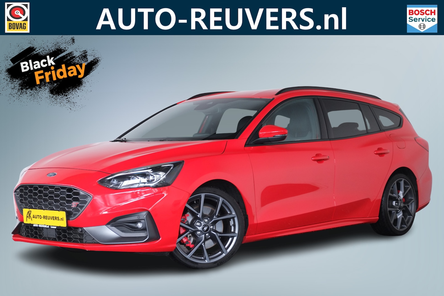 Ford Focus Wagon - 2.3 EcoBoost ST-3 / Navi / LED / Trekhaak / Carplay / Adaptieve cruise - AutoWereld.nl