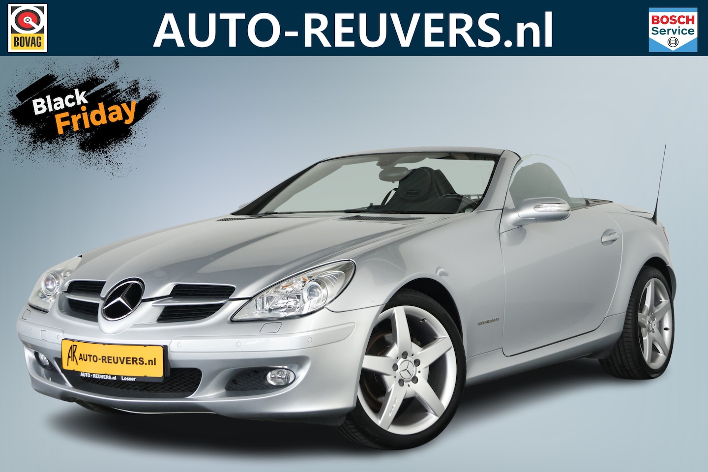 Mercedes-Benz SLK-klasse - 200 K. / Opendak / Leder / Cruisecontrol - AutoWereld.nl