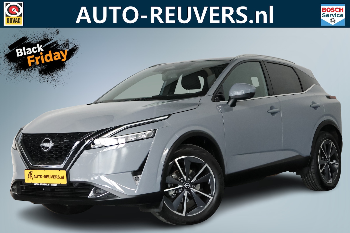 Nissan Qashqai - 1.3 MHEV Xtronic Tekna / Panorama / HUD / Carplay / Leder / Nav - AutoWereld.nl