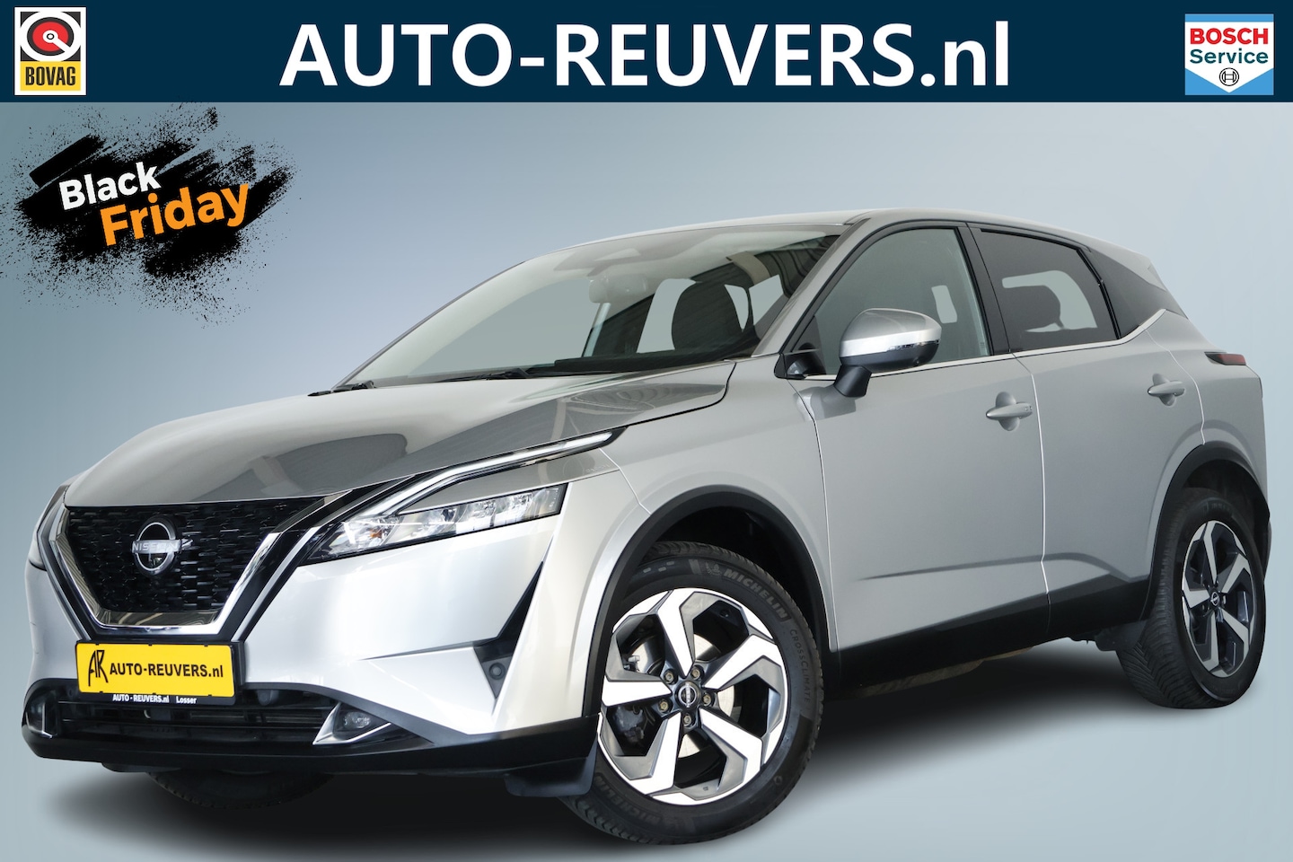 Nissan Qashqai - 1.3 MHEV N-Connecta Navi / Adaptive Cruise / Carplay / Lane Assist - AutoWereld.nl