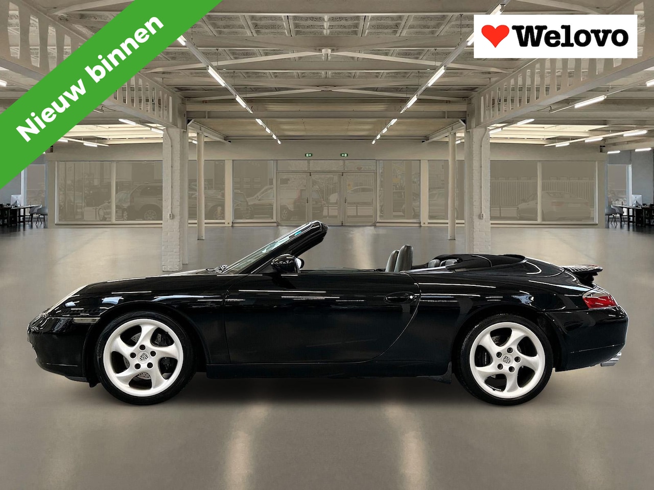 Porsche 911 Cabrio - 3.4 Carrera Ex Ralph Inbar, hardtop, nieuwe cabriokap, zeer netjes... - AutoWereld.nl