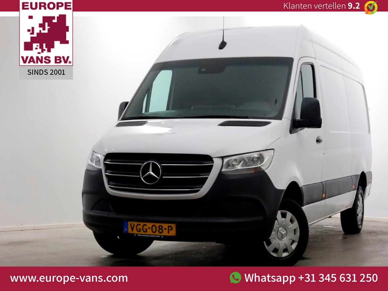 Mercedes-Benz Sprinter - 314 CDI 143pk RWD L2H2 7G Automaat Airco/Navi 07-2020 - AutoWereld.nl