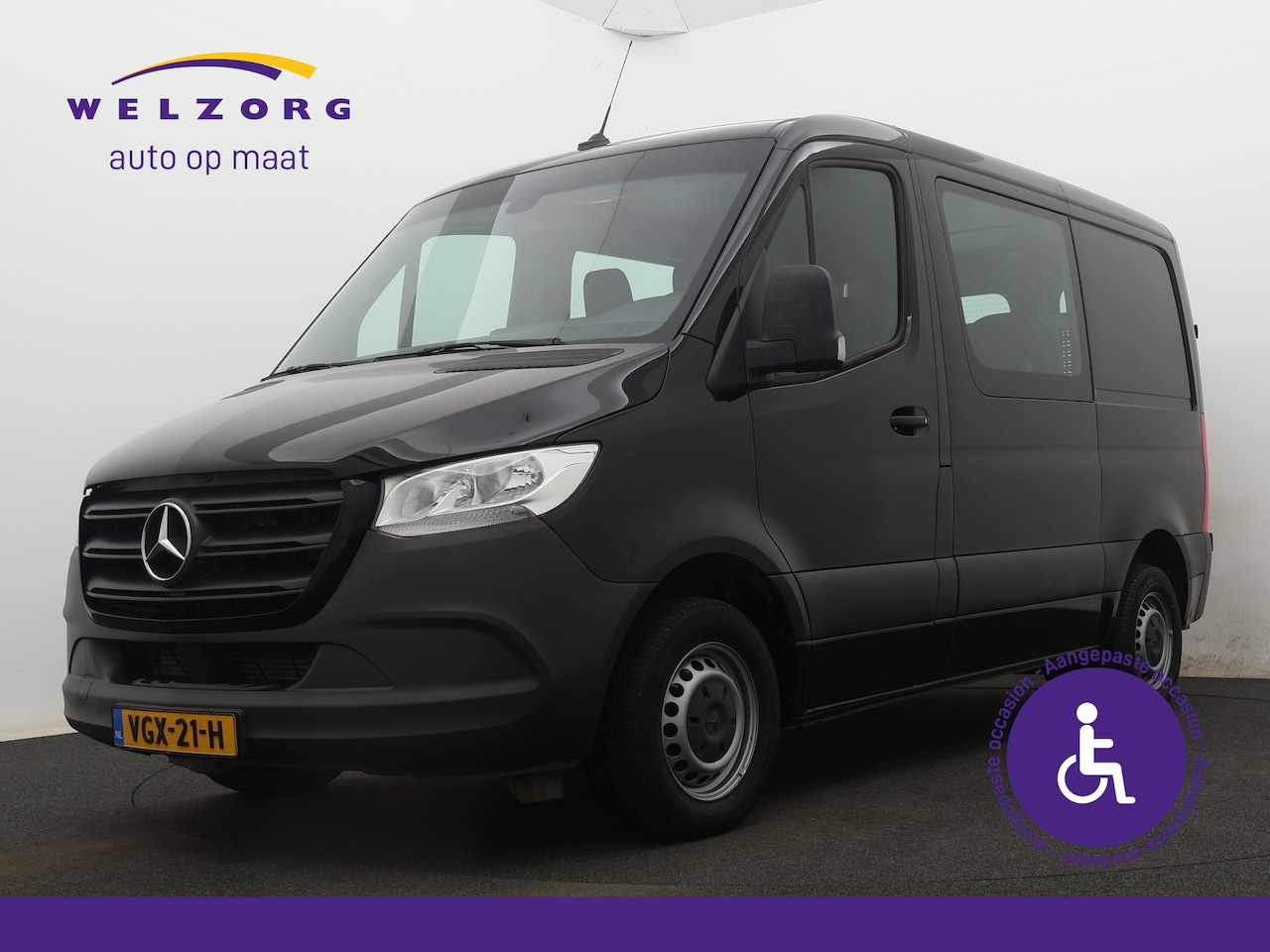 Mercedes-Benz Sprinter - 311 2.2 CDI L1 DC EURO VI-D Direct leverbaar! Rolstoelbus - AutoWereld.nl