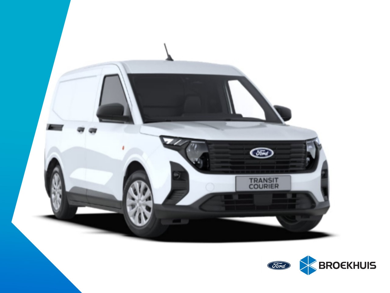 Ford Transit Courier - 1.0 100 pk EcoBoost Trend | Trekhaak | Led dagrijverlichting | Led laadruimteverlichting - AutoWereld.nl