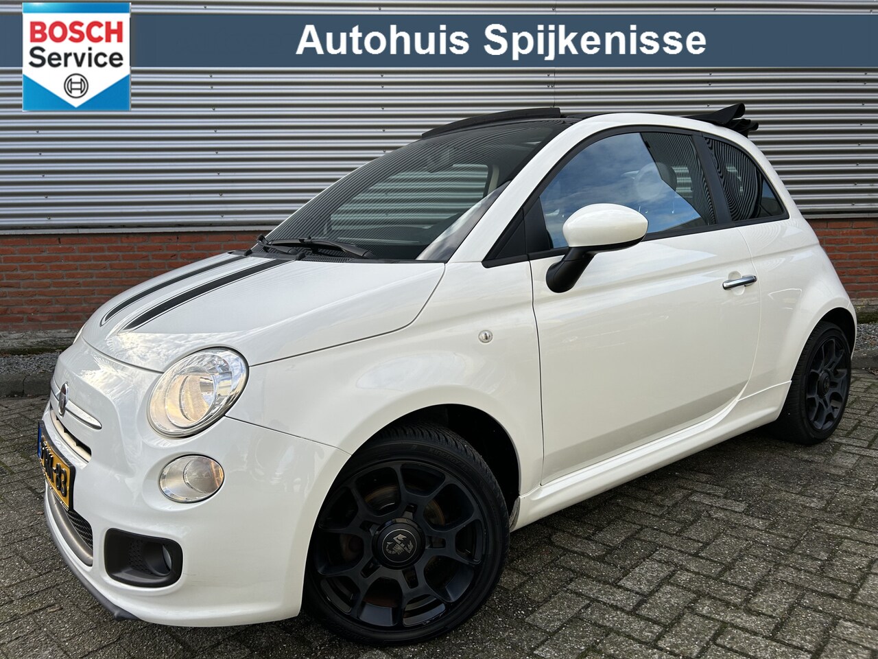 Fiat 500 Abarth - 500s 0.9 TwinAir Turbo | Cabrio | 16'' LMV Abarth | Sport | Parkeersensor | - AutoWereld.nl