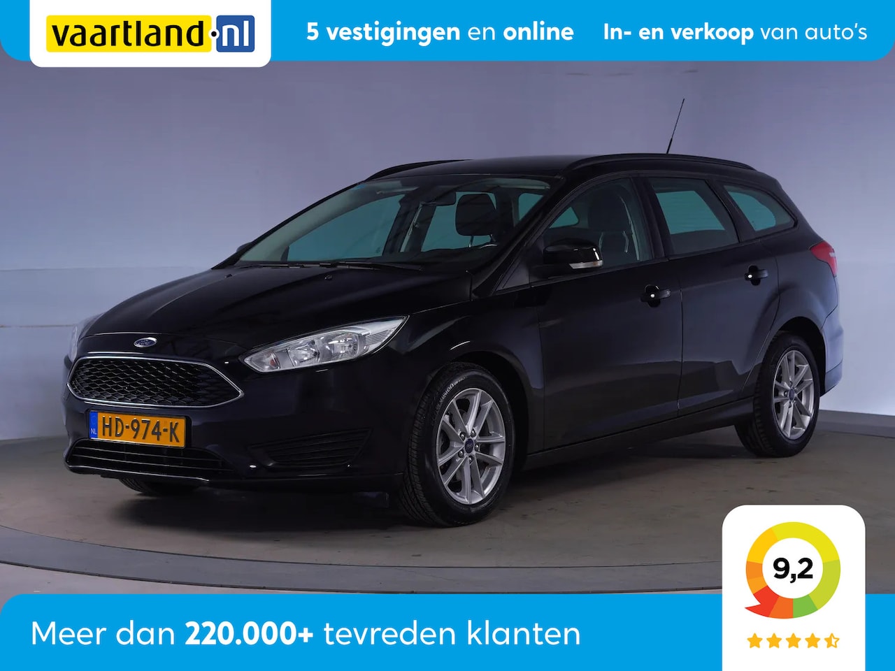 Ford Focus Wagon - 1.0 EcoBoost Trend Edition [ Navi Airco Cruise ] - AutoWereld.nl