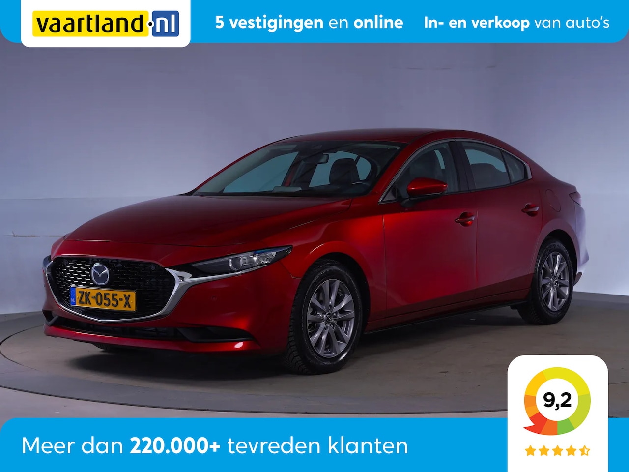 Mazda 3 - 2.0 SA-G Comfort Bose Aut [ Leder Stoelverwarming Nav ] - AutoWereld.nl